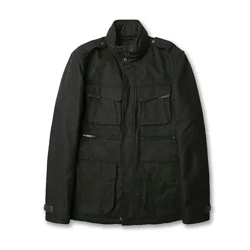 랄프 로렌 [Ralph Lauren] 차콜 그레이 울 블랙 라벨 필드자켓 2