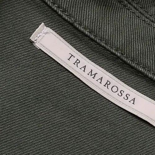 트라마로사 [Tramarossa] 올리브 그린 데님 이태리 벨티드 자켓 9