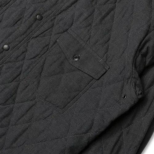 바버 [Barbour] 그레이 퀼팅 셔츠 자켓 헤리티지 클래식 셔켓 4