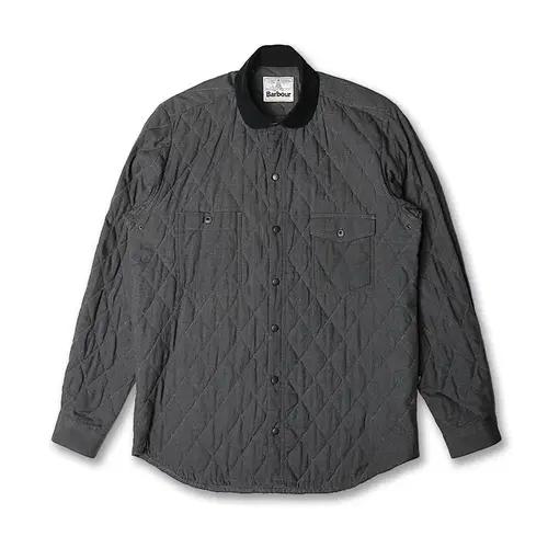 바버 [Barbour] 그레이 퀼팅 셔츠 자켓 헤리티지 클래식 셔켓 2