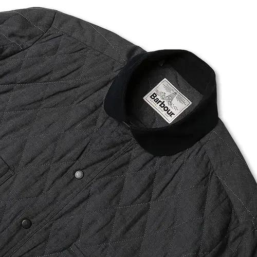 바버 [Barbour] 그레이 퀼팅 셔츠 자켓 헤리티지 클래식 셔켓 3
