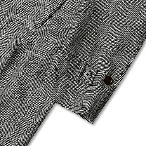 더 수트 컴퍼니 [The Suit Company] 글렌체크 히든버튼 코트 5