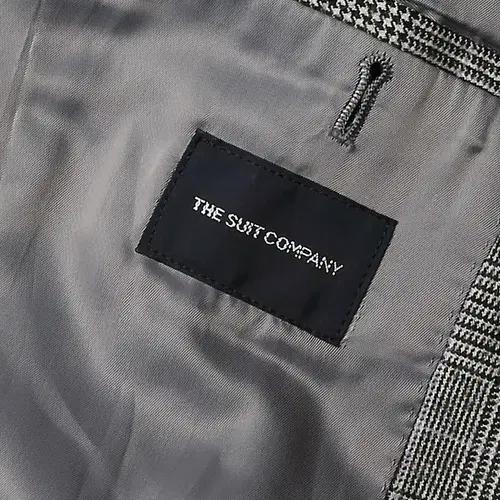 더 수트 컴퍼니 [The Suit Company] 글렌체크 히든버튼 코트 7