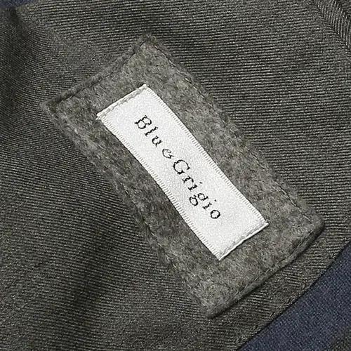 블루 에 그리지오 [Blu e Grigio] 울 체크 클래식 일본 맥코트 6