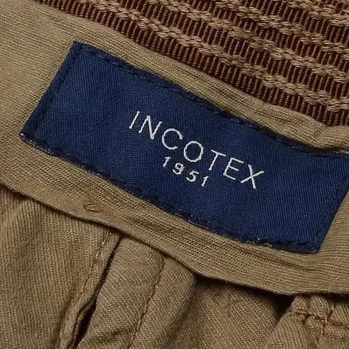 인코텍스 [Incotex] 베이지 몰스킨 코튼 컴포트 치노 카고 팬츠 8