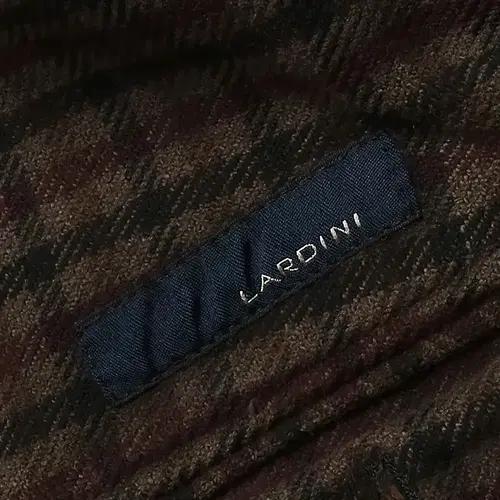 라르디니 [Lardini] 빈티지 클래식 체크 코튼 이태리 자켓 브라운 6