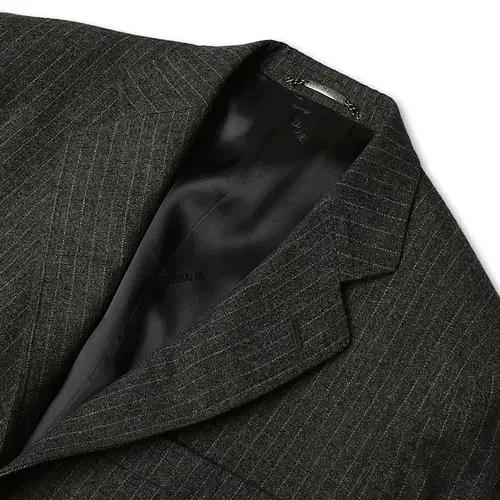 돌체 앤 가바나 [Dolce & Gabbana] 그레이 스트라이프 수트 4