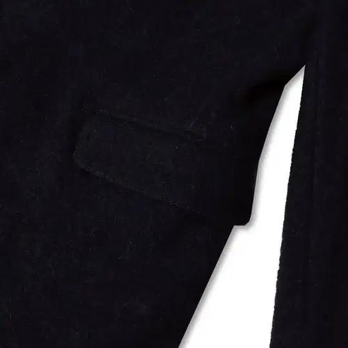 헤보 [Hevo] 네이비 울 이태리 메이드 싱글 코트 체스터필드 코트 4