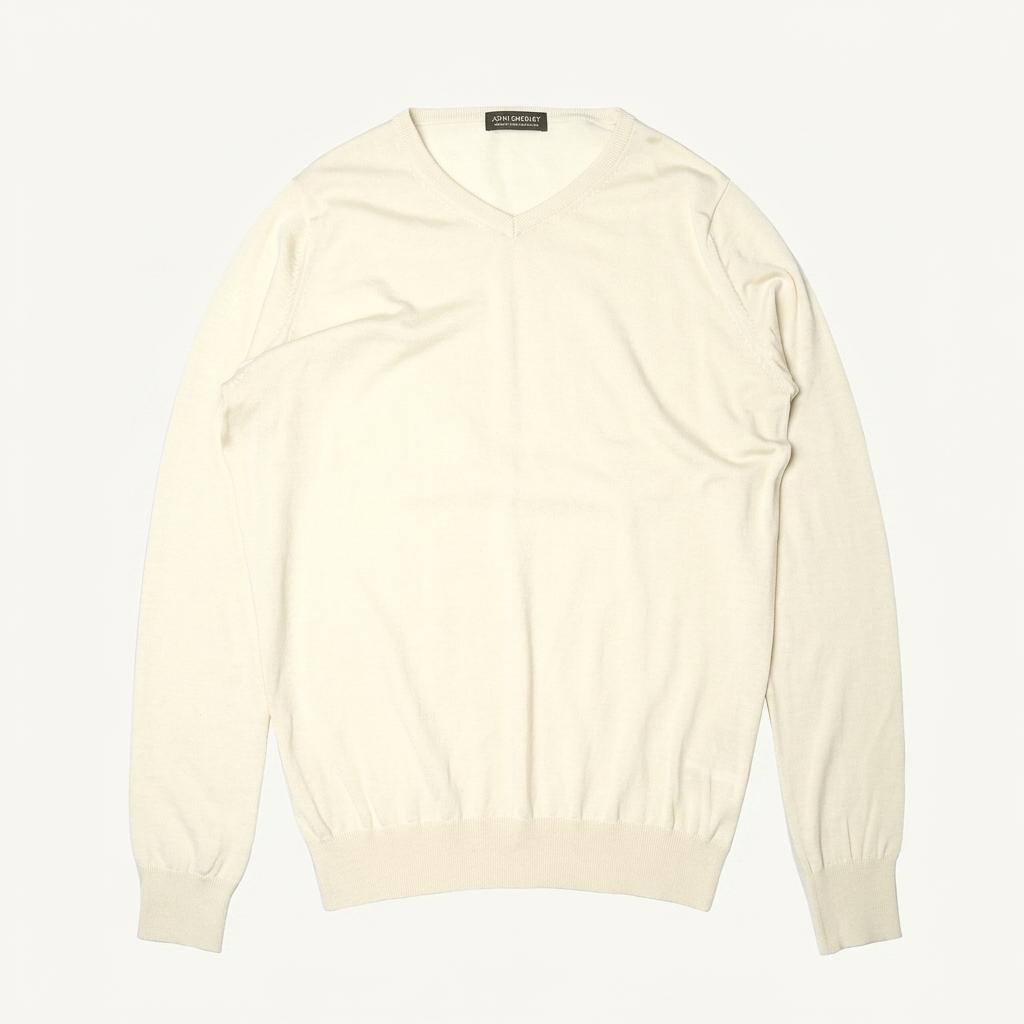 존 스메들리 [John Smedley] 슈퍼 120's 울 브이넥 니트 1
