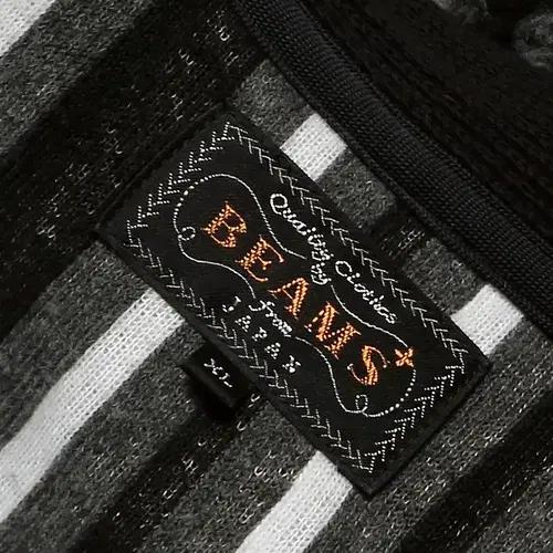 빔즈 플러스 [Beams +] 부클 스트라이프 V넥 가디건 브이넥 니트 7