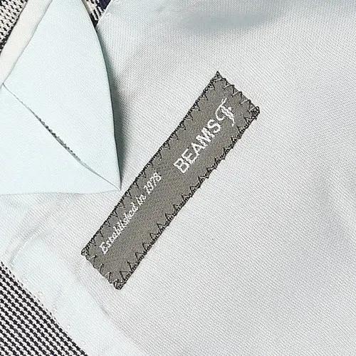 빔즈 에프 [Beams F] 체크 울 실크 재패니즈 스포츠 자켓 클래식 6