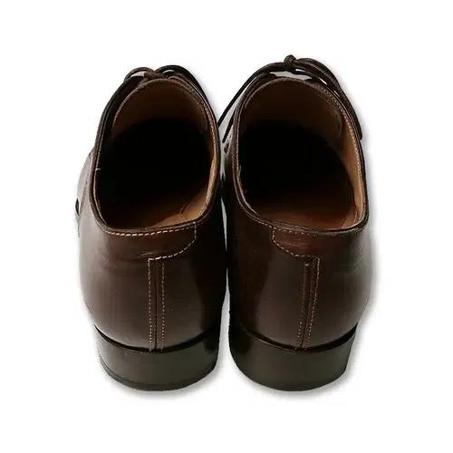 산토니 [Santoni] 브라운 이탈리아 유팁 슈즈 남성적인 쉐잎 5