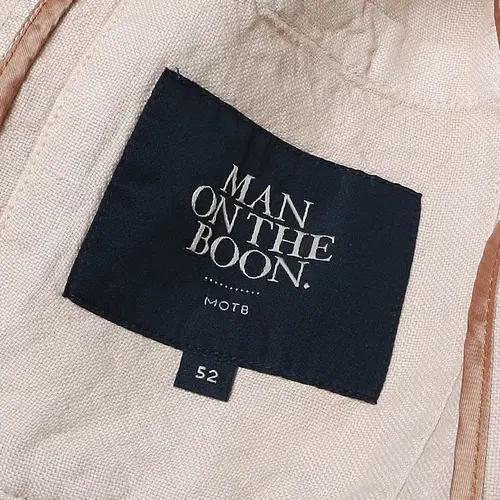 48 맨온더분 [Man On The Boon] 라이트베이지 린넨 필드자켓 6