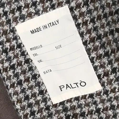 팔토 [Palto] 플리스 건클럽 체크 이태리 발마칸 코트 사르토리아 9