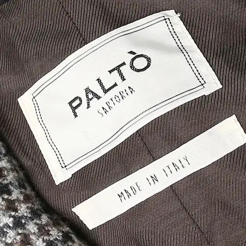 팔토 [Palto] 플리스 건클럽 체크 이태리 발마칸 코트 사르토리아 8
