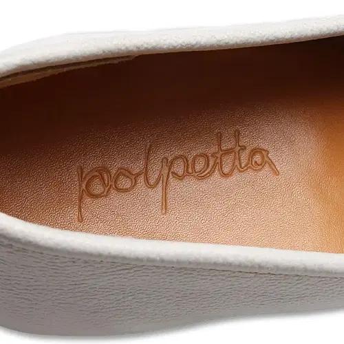 폴페따 [Polpetta] Moneta Lav.화이트 레더 패니로퍼 빔즈 8