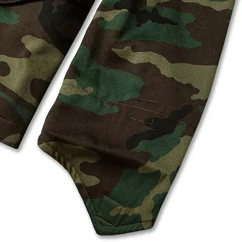 빔즈 플러스 [Beams +] 카모플라쥬 나일론 필드자켓 M-65 점퍼 6