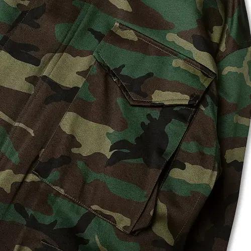 빔즈 플러스 [Beams +] 카모플라쥬 나일론 필드자켓 M-65 점퍼 4