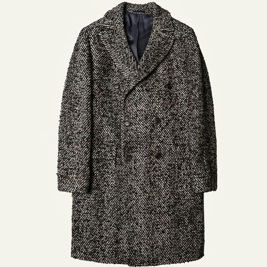 수트 서플라이 [Suit Supply] Magee 울 트위드 폴로 코트 1