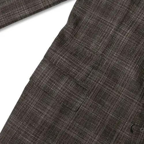 브루넬로 쿠치넬리 [Brunello Cucinelli] 브라운 체크 자켓 4