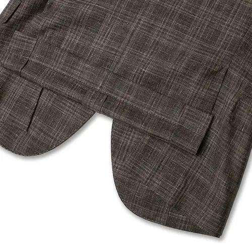 브루넬로 쿠치넬리 [Brunello Cucinelli] 브라운 체크 자켓 6