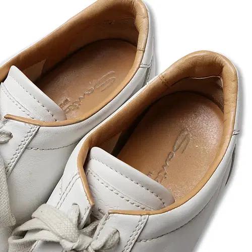 산토니 [Santoni] 이탈리아 화이트 레더 스니커즈 9