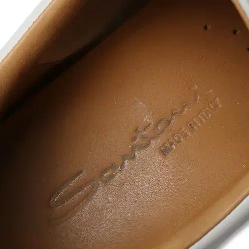 산토니 [Santoni] 이탈리아 화이트 레더 스니커즈 10