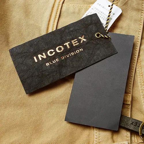 인코텍스 [Incotex] 옐로우 베이지 블루 디비전 이태리 슬림 데님 10