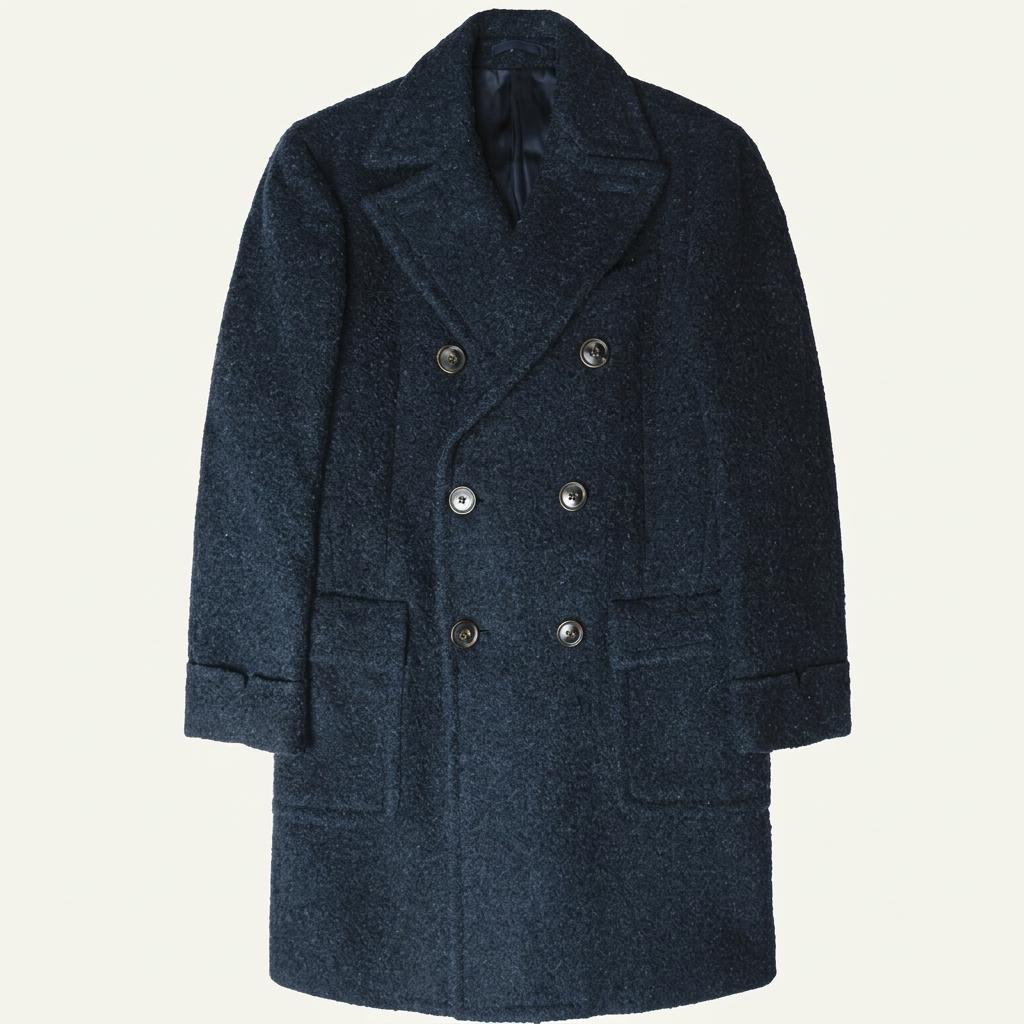 라르디니 [Lardini] 다크 네이비 카센티노 더블 코트 1