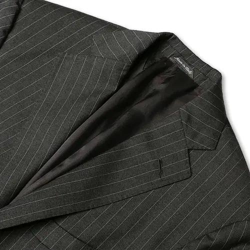 라르디니 [Lardini] 로로피아나 스트라이프 그레이 블레이저 자켓 3