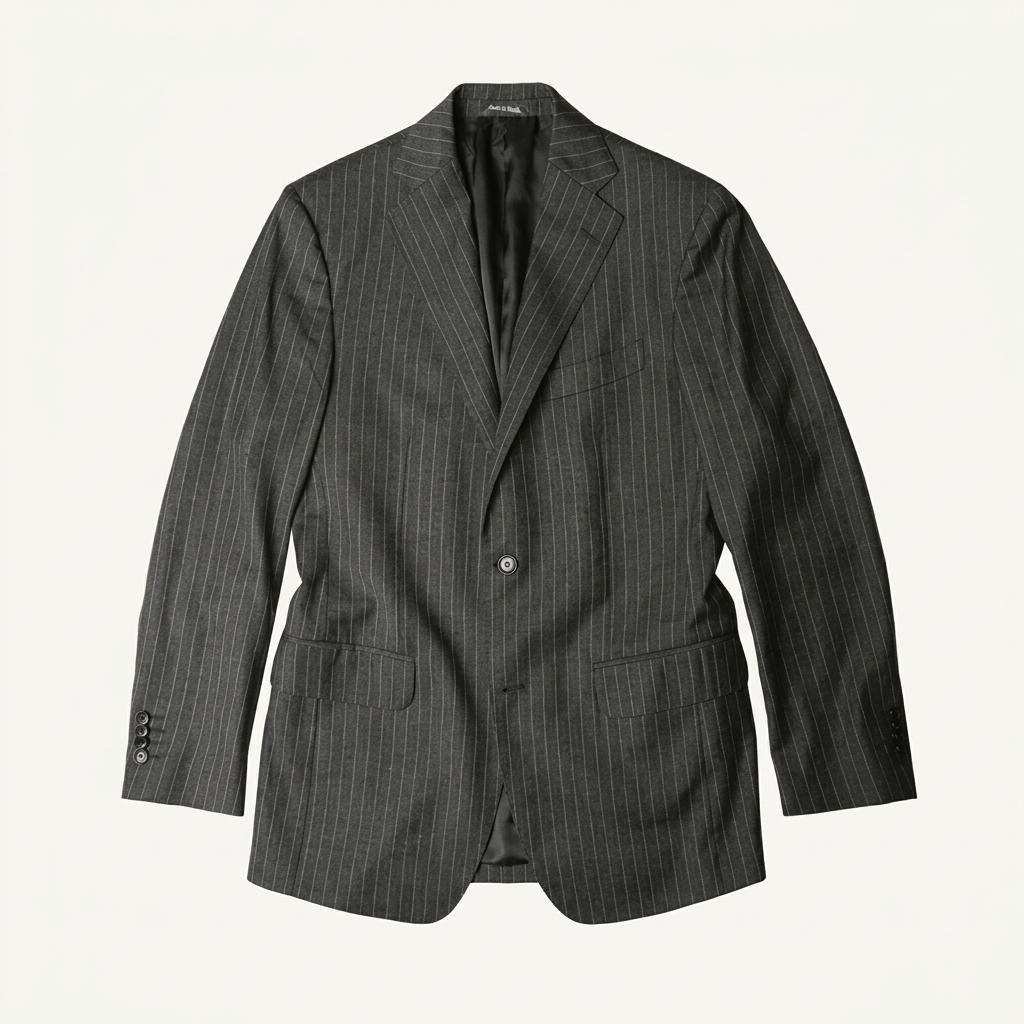 라르디니 [Lardini] 로로피아나 스트라이프 그레이 블레이저 자켓 1
