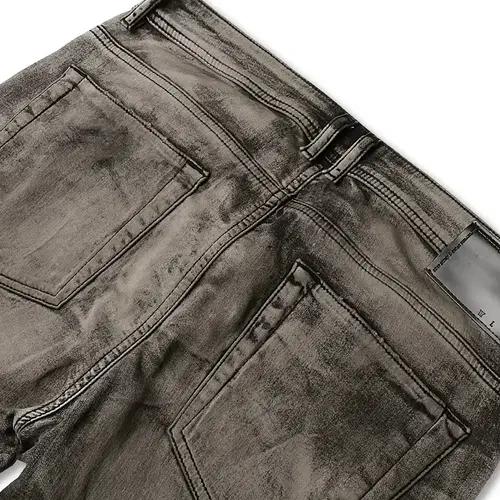 디젤 [Diesel] 블랙 골드 빈티지 오일 그레이 데님 청바지 5