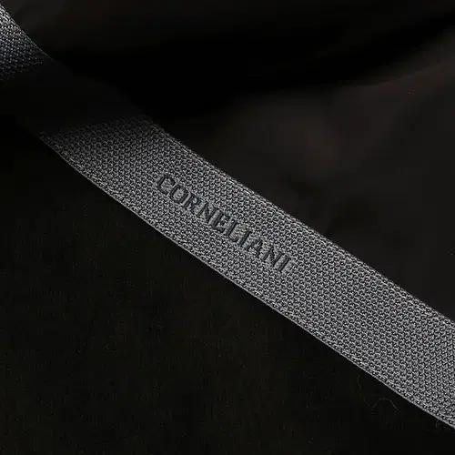 꼬르넬리아니 [Corneliani] 다크 브라운 스웨이드 퀼팅 하프 코트 7