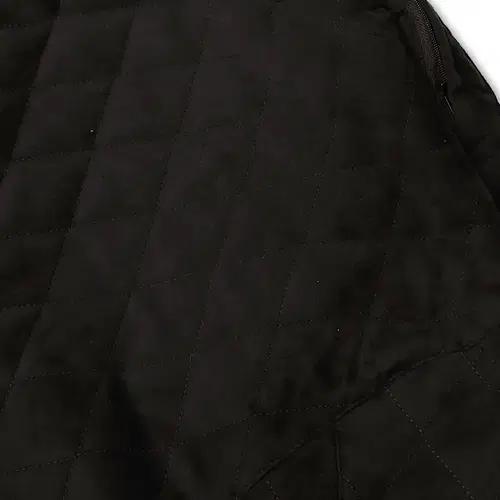 꼬르넬리아니 [Corneliani] 다크 브라운 스웨이드 퀼팅 하프 코트 9