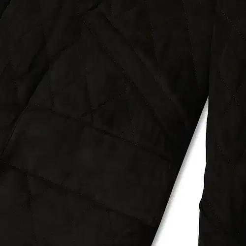 꼬르넬리아니 [Corneliani] 다크 브라운 스웨이드 퀼팅 하프 코트 4
