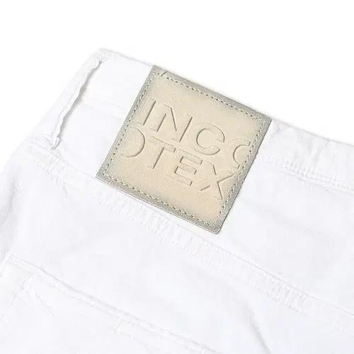 인코텍스 [Incotex] 34 블루 디비전 화이트 테이퍼드 핏 팬츠 7