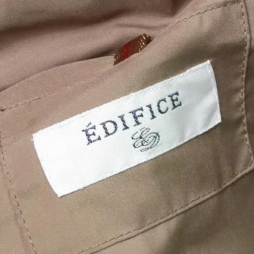 에디피스 [Edifice] 베이지 클래식 퀼팅 다운 패딩 일본 프렌치 8