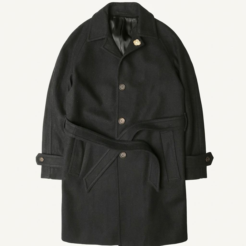 라르디니 [Lardini] 레글런 클래식 캐주얼 벨티드 코트 나그랑코트 1