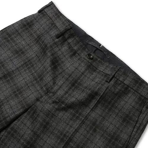 46 몬테도로 [Montedoro] 다크 그레이 울 체크 이태리 수트 10