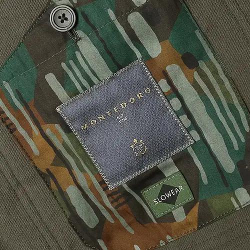 54 몬테도로 [Montedoro] 카키 몰스킨 이태리 커버올 자켓 6