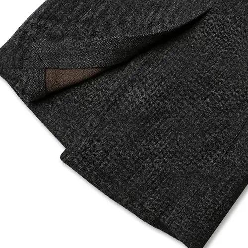 라르디니 [Lardini] 95 그레이 헤링본 이탈리아 더블 코트 이태리 5
