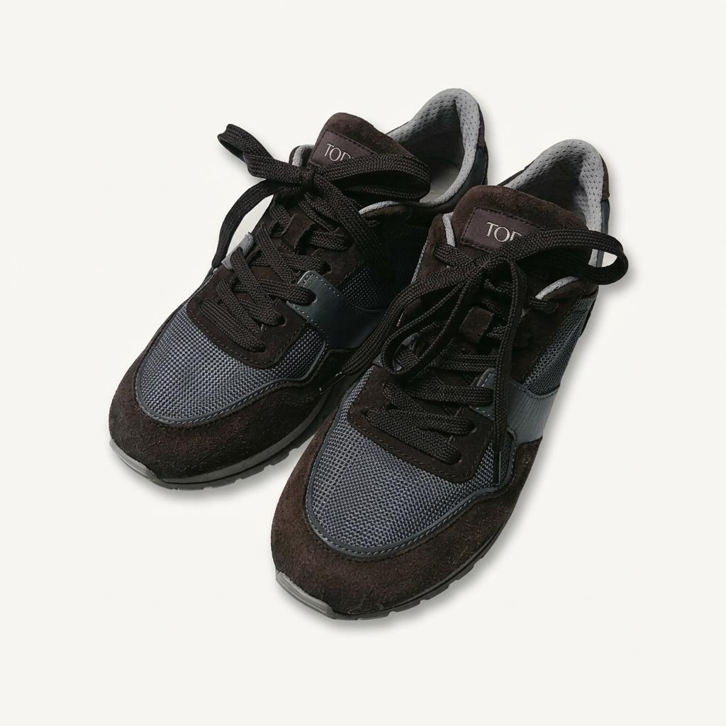 토즈 [Tod's] 배색 클래식 스웨이드 스니커즈 명품 운동화 1