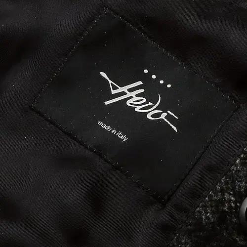 헤보 [Hevo] 송승헌 체크 울 알파카 모헤어 이태리 FW 폴로 코트2 10