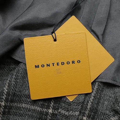 몬테도로 [Montedoro] 라나 버진 울 트위드 체크 슬로웨어 자켓 7