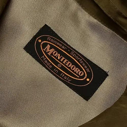 몬테도로 [Montedoro] 레인웨어 카키 레글런 벨티드 롱코트 8