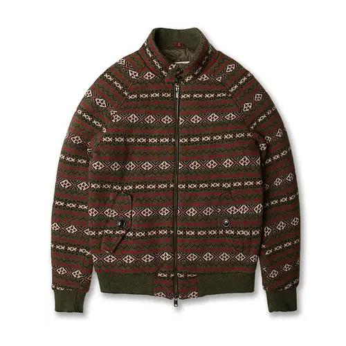 바라쿠타 [Baracuta] Thermore 노르딕 패턴 G9 니트자켓 2