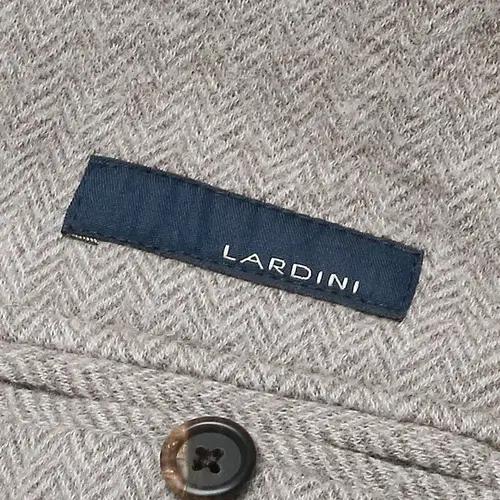 라르디니 [Lardini] 라이트 베이지 헤링본 울 싱글 코트 체스터필드 7