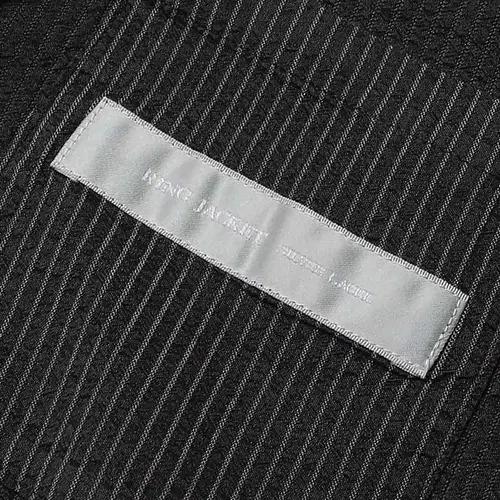 링자켓 [Ring Jacket] 다크그레이 스트라이프 실버라벨 S/S자켓 8