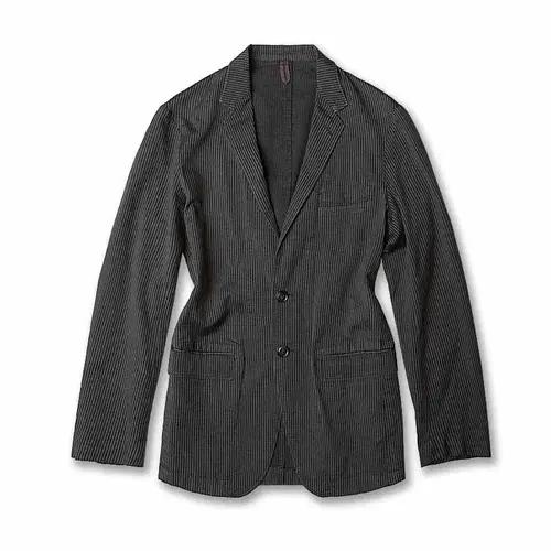 링자켓 [Ring Jacket] 다크그레이 스트라이프 실버라벨 S/S자켓 2