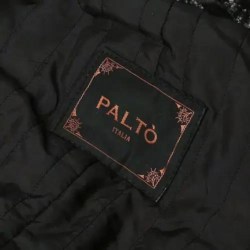 팔토 [Palto] 48 이탈리아 패브릭 럭셔리 블랙 체크 더블 코트 7